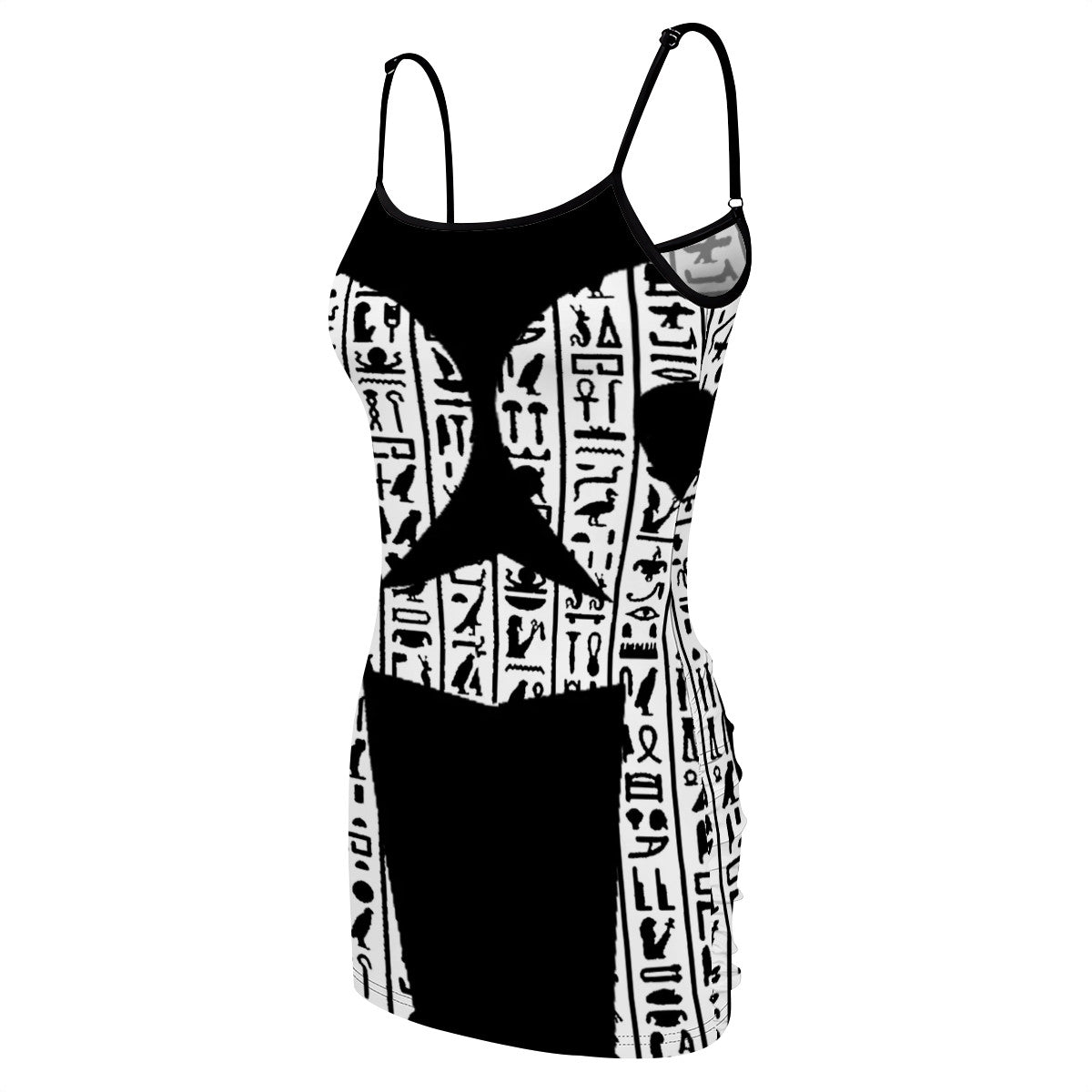 Hiero-Ankh Bodycon Dress