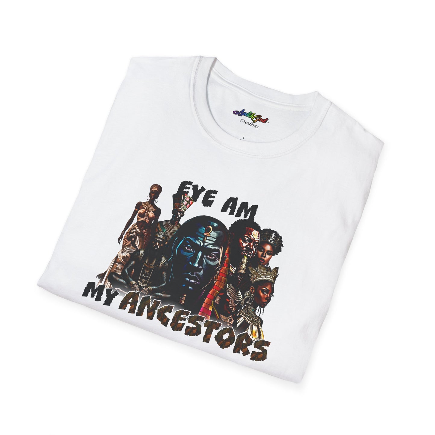 Eye Am My Ancestors' Design | Softstyle Tee (Kings)