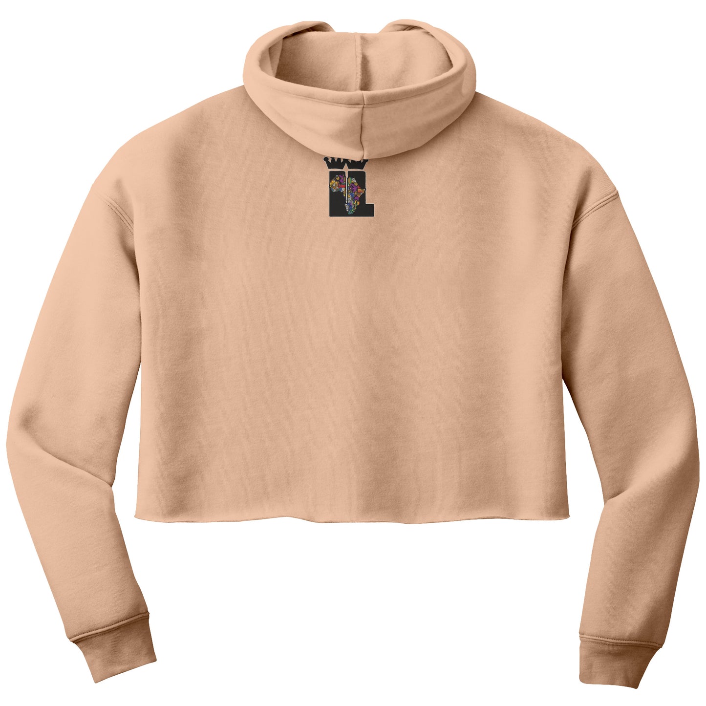 Kenté Printed ExceLLence Crop Top Hoodie