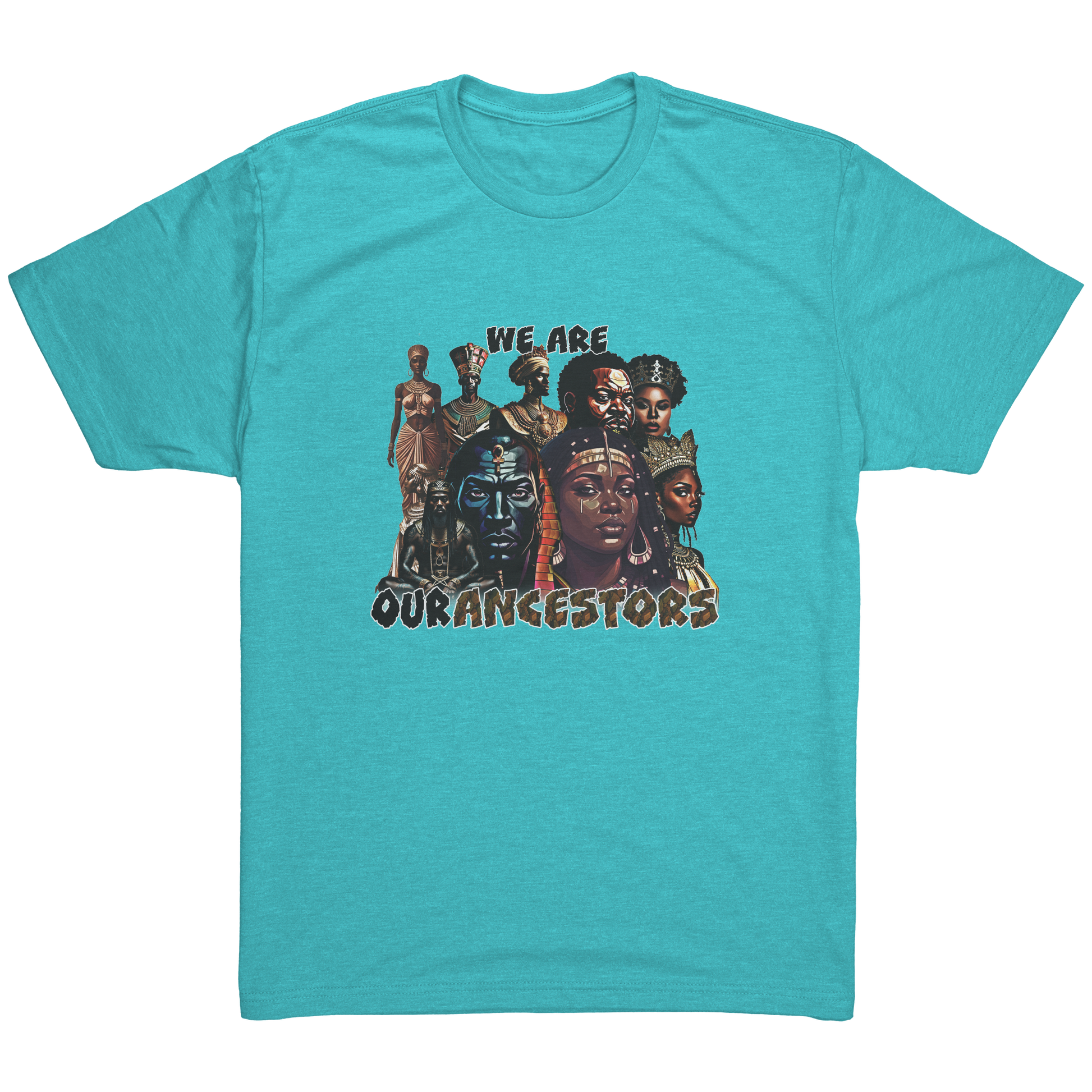 We_Are_Our_Ancestors_Tri-Blend_Tee_Tahiti_Blue_Mockup.png