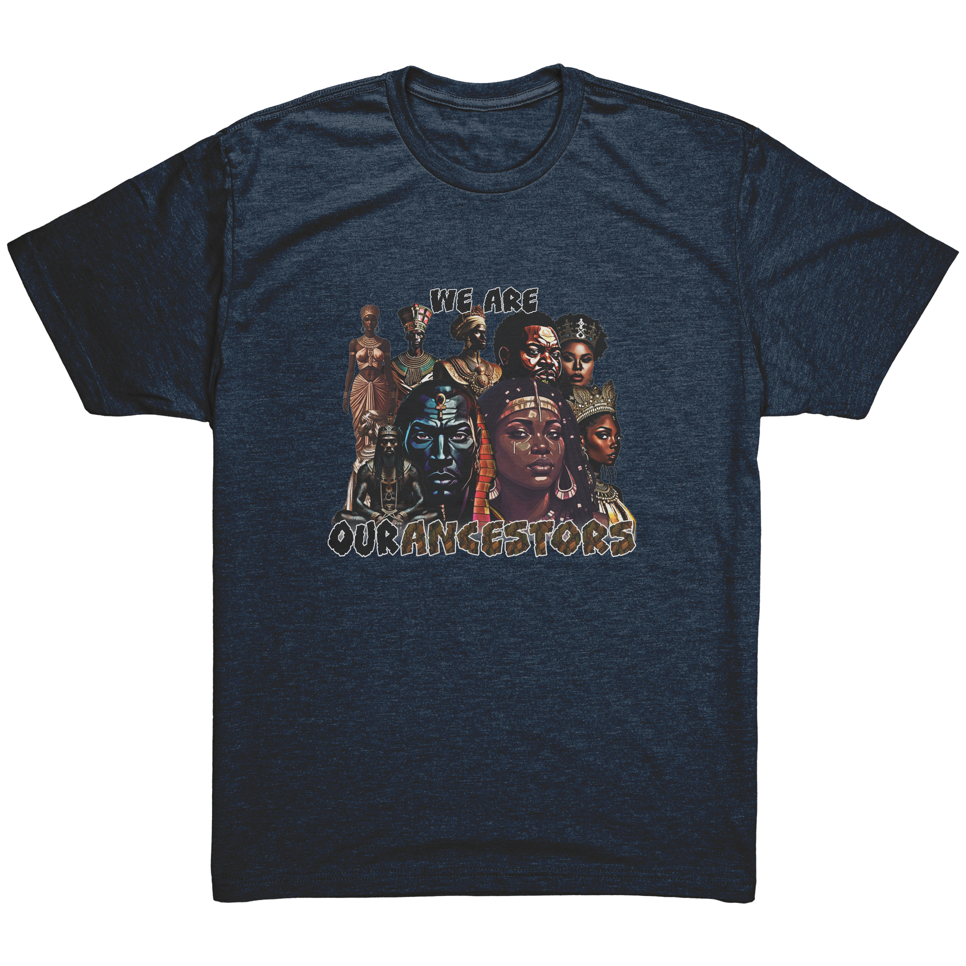 We_Are_Our_Ancestors_Tri-Blend_Tee_Vintage_Navy_Mockup.png